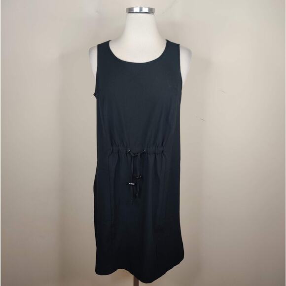 J Jill Fit Dress Drawstring Waist + Pockets Lightweight Athleisure - Picture 1 of 7